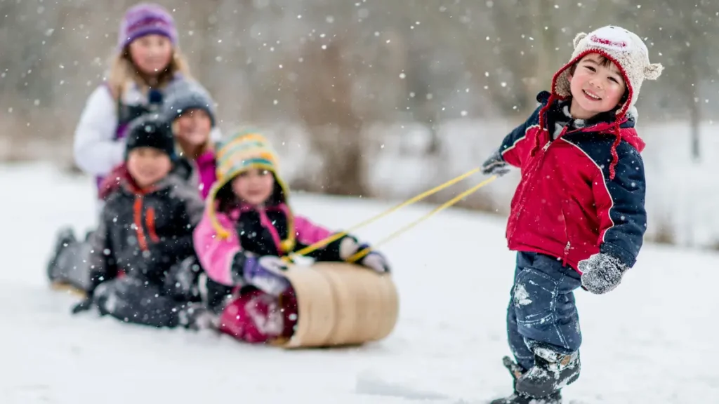 Best sledding in Sauk County, WI
