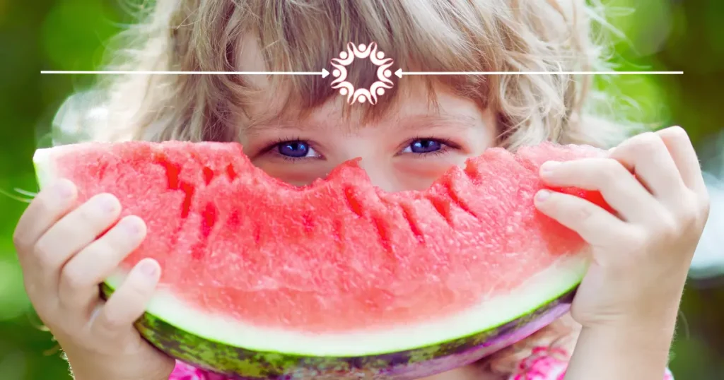 Classic picnic foods.