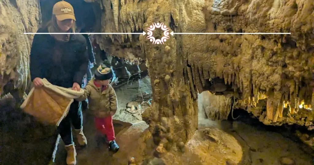 Cave of Lights with kids